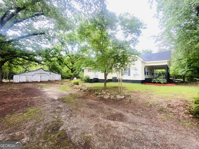 66 Kristys Path Dr, Eastanollee, GA 30538 - view of yard