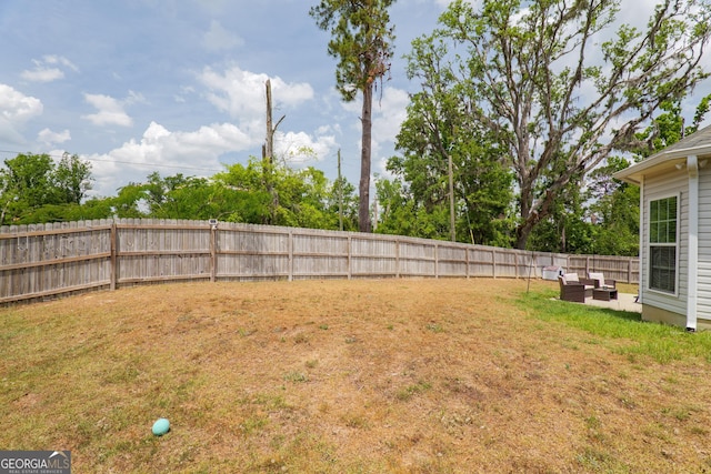 4043 Gramercy Dr, Valdosta, GA 31605 - view of yard with an outdoor hangout area