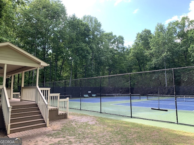1935 Shrader Ct, Lawrenceville, GA 30044 - view of tennis court