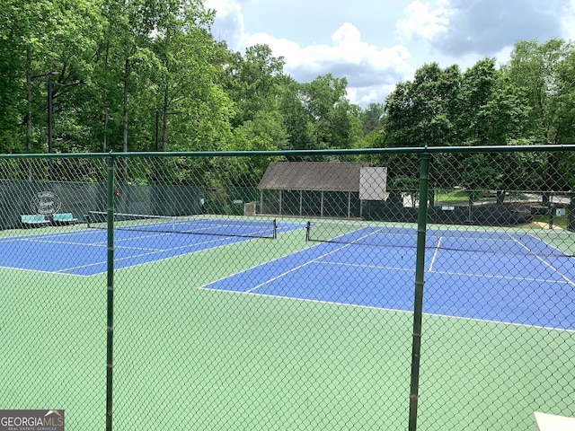 1935 Shrader Ct, Lawrenceville, GA 30044 - view of tennis court