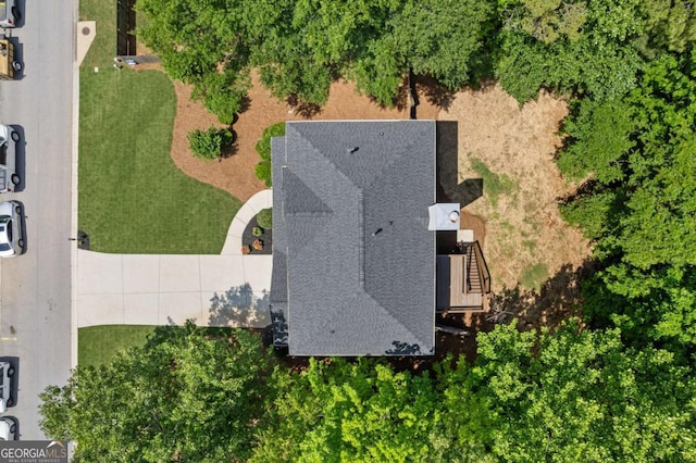 view of subject property
