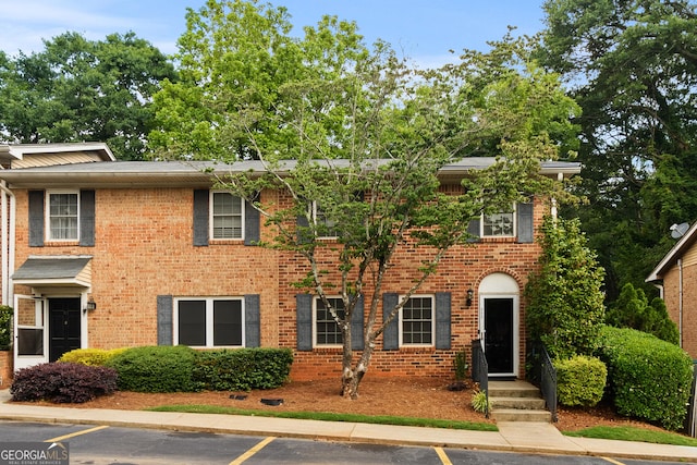 111 Northdale Pl, Lawrenceville, GA 30046 - view of front of property featuring uncovered parking and brick siding