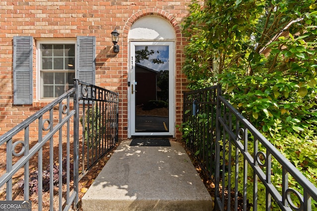 111 Northdale Pl, Lawrenceville, GA 30046 - entrance to property with brick siding