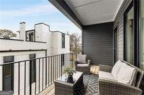 219 Howell Dr SE Unit A, Atlanta, GA 30316 - balcony featuring an outdoor hangout area