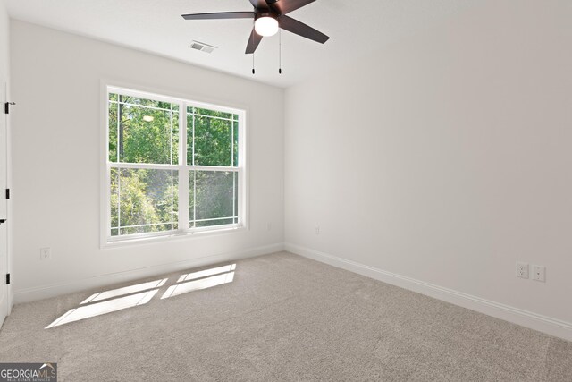 108 Branch Creek Rd, Woodbine, GA 31569 - carpeted empty room featuring ceiling fan and baseboards