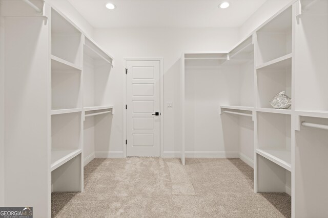 108 Branch Creek Rd, Woodbine, GA 31569 - walk in closet with carpet floors