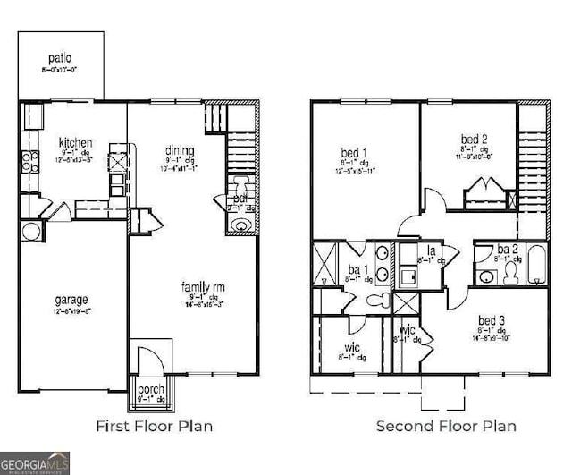 201 Ellie Way, Savannah, GA 31419 - view of property floor plan