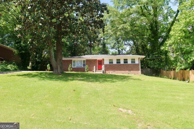 579 Kenridge Cir, Stone Mountain, GA 30083 - single story home featuring brick siding