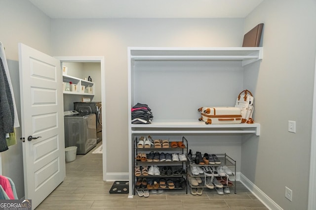 133 Ryan Nicholas Dr, Kingsland, GA 31548 - closet featuring washing machine and dryer