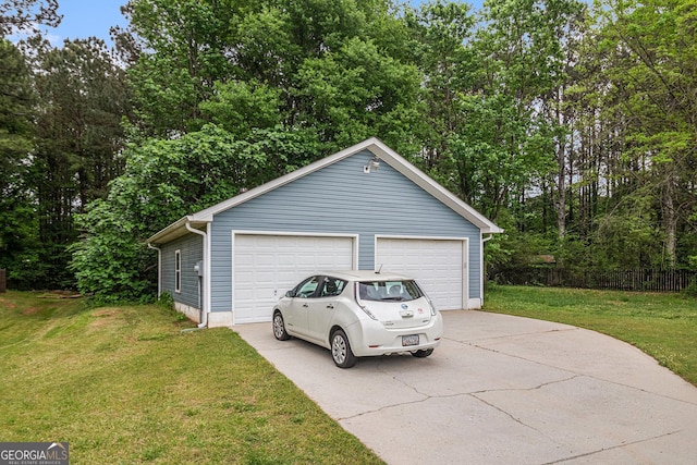 643 Lora Smith Rd, Newnan, GA 30265 - view of detached garage