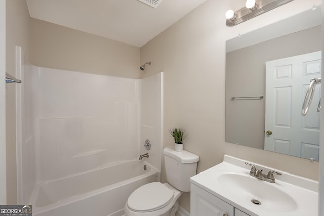 102 Peaceful Vw, Acworth, GA 30102 - bathroom with vanity and tub / shower combination