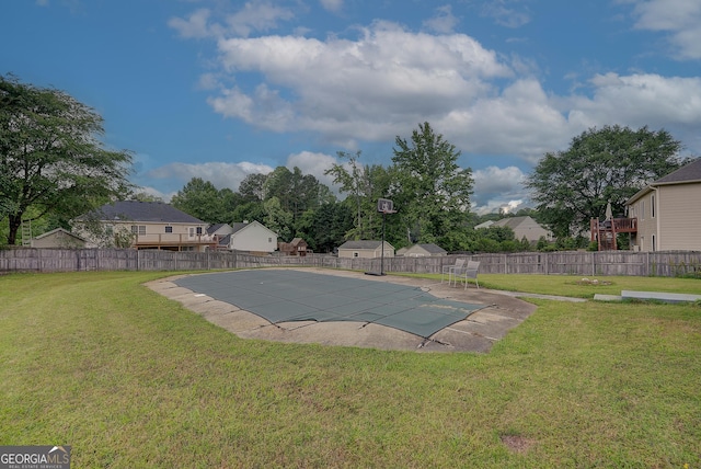 102 Peaceful Vw, Acworth, GA 30102 - view of swimming pool featuring a residential view and a patio area