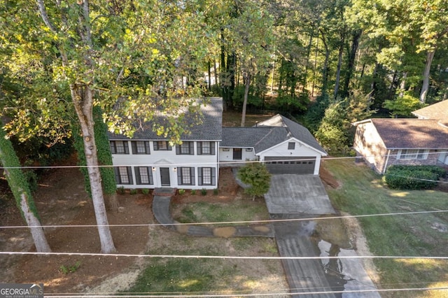 4045 White Oak Ln SW, Lilburn, GA 30047 - aerial view of property and surrounding area