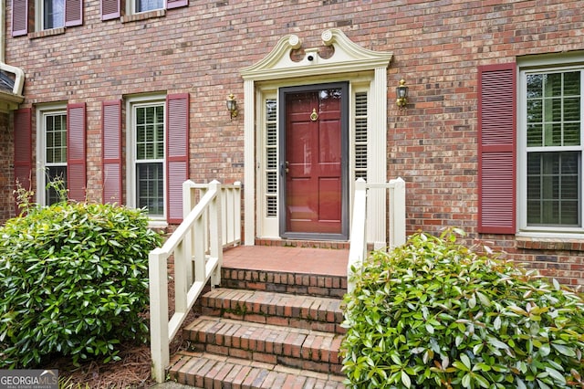 2101 Breconridge Dr SW, Marietta, GA 30064 - entrance to property featuring brick siding