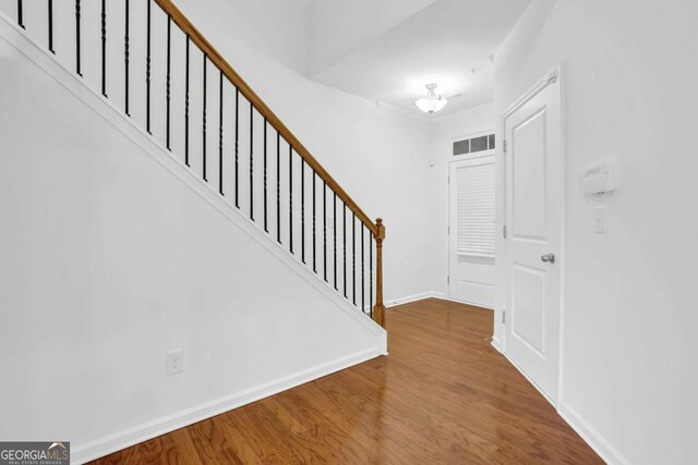1929 Brightleaf Way, Marietta, GA 30060 - foyer with wood finished floors and stairway