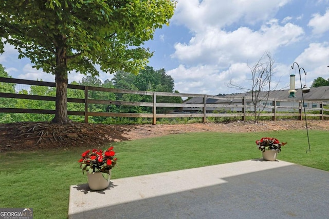 1929 Brightleaf Way, Marietta, GA 30060 - view of yard featuring a patio