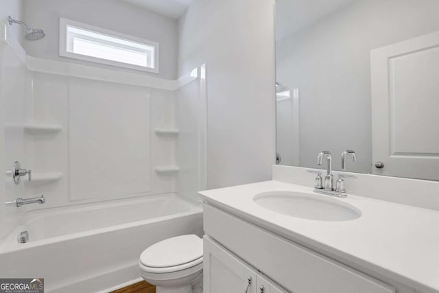 1768 Evenstad Way, Smyrna, GA 30080 - full bathroom with toilet, vanity, and shower / bathtub combination