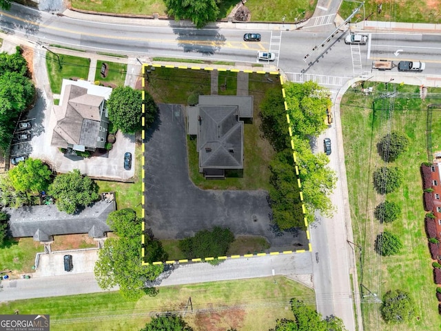 338 N Broad St, Monroe, GA 30655 - view of property location with property parcel outlined