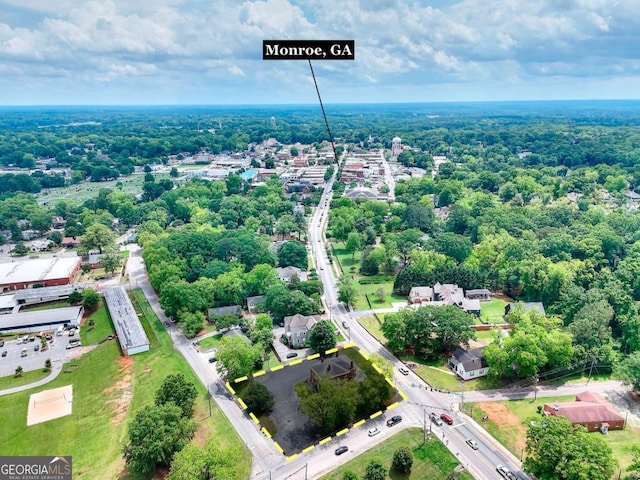 338 N Broad St, Monroe, GA 30655 - bird's eye view