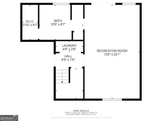 5339 Biffle Downs Rd, Stone Mountain, GA 30088 - view of home floor plan