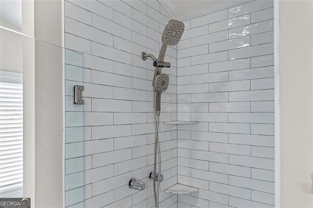 full bath featuring a shower stall