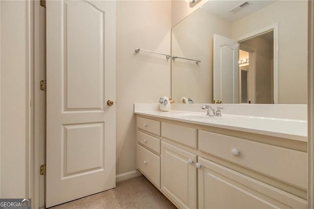 4045 Bonnett Creek Ln, Hoschton, GA 30548 - bathroom with vanity and baseboards