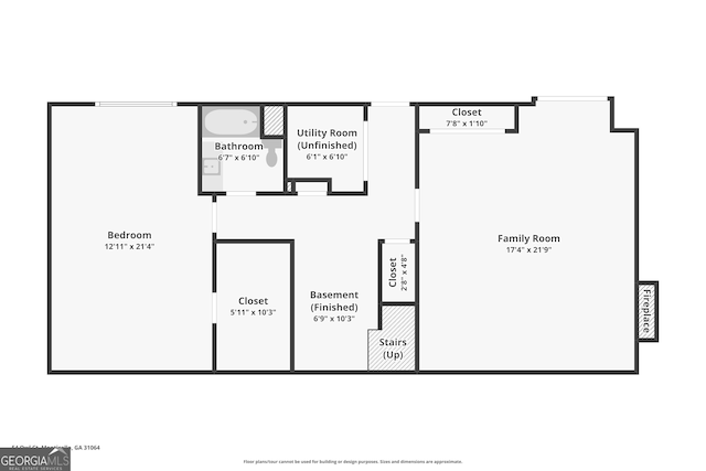 54 Owl Ct, Monticello, GA 31064 - floor plan / room layout