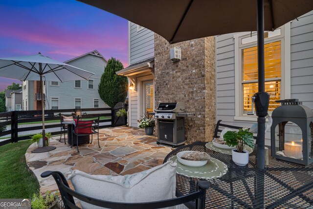 3000 Haven Mill Ln, Milton, GA 30004 - view of patio / terrace featuring area for grilling and outdoor dining space