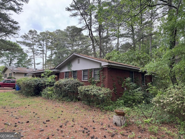 4720 Ben Hill Rd, South Fulton, GA 30349 - view of home's exterior with brick siding