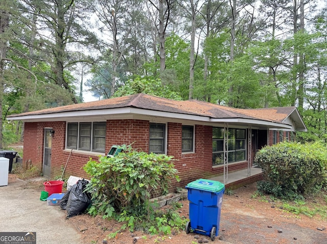 4720 Ben Hill Rd, South Fulton, GA 30349 - view of front of home with brick siding