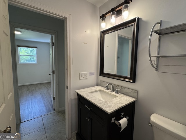 13327 US Highway 17, Woodbine, GA 31569 - half bathroom featuring vanity and toilet