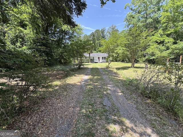 13327 US Highway 17, Woodbine, GA 31569 - view of yard featuring a forest view
