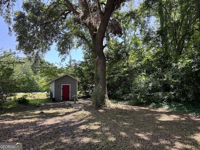 13327 US Highway 17, Woodbine, GA 31569 - view of yard with a shed