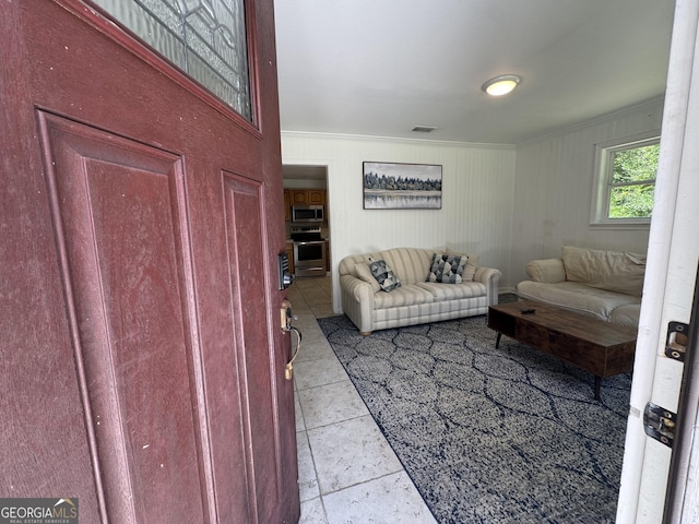 13327 US Highway 17, Woodbine, GA 31569 - living room featuring ornamental molding
