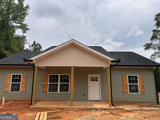 389 Campground School Rd, Dallas, GA 30157 - bungalow-style house featuring a shingled roof and a patio