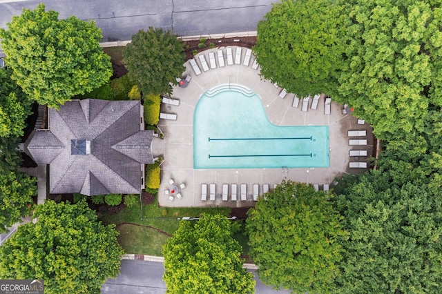 bird's eye view