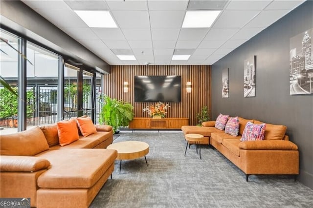620 Peachtree St NE Unit 403, Atlanta, GA 30308 - lobby featuring a paneled ceiling