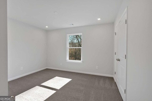 16 Grove Pointe Way SE, Cartersville, GA 30120 - empty room with carpet, recessed lighting, and baseboards
