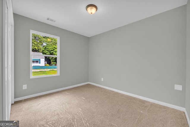350 Maple St, Hartwell, GA 30643 - empty room featuring carpet and baseboards