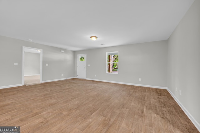 350 Maple St, Hartwell, GA 30643 - spare room featuring light wood finished floors and baseboards