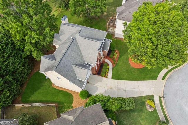 1316 Wind Chime Ct, Lawrenceville, GA 30045 - aerial view of property and surrounding area