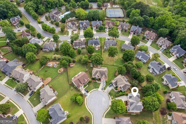 1316 Wind Chime Ct, Lawrenceville, GA 30045 - view of property location featuring nearby suburban area