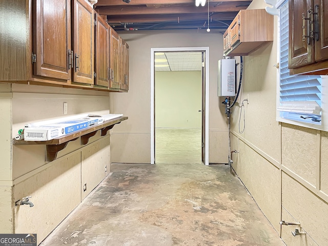 view of basement