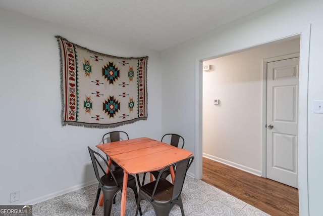1902 Athens Hwy, Jefferson, GA 30549 - dining space featuring baseboards and wood finished floors