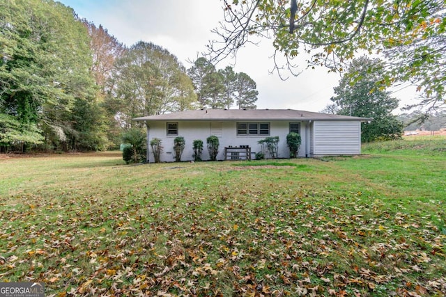 1902 Athens Hwy, Jefferson, GA 30549 - back of property with a yard
