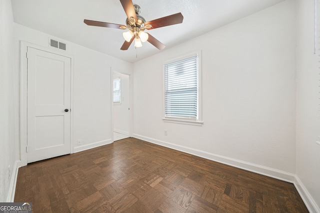 1831 Dresden Dr, Brookhaven, GA 30319 - spare room with a ceiling fan and baseboards