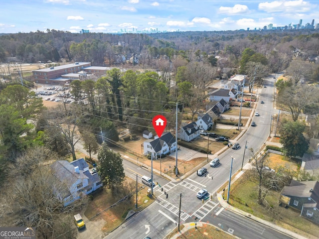 1831 Dresden Dr, Brookhaven, GA 30319 - drone / aerial view
