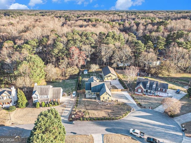 128 Graybrook Ct, Grayson, GA 30017 - drone / aerial view of a forest