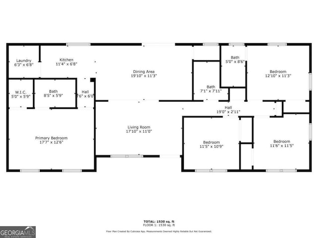 5155 Oakdale Ct, Douglasville, GA 30135 - room layout