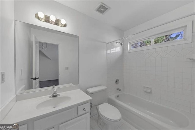 10890 Regal Frst, Suwanee, GA 30024 - full bathroom with toilet, shower / washtub combination, and vanity